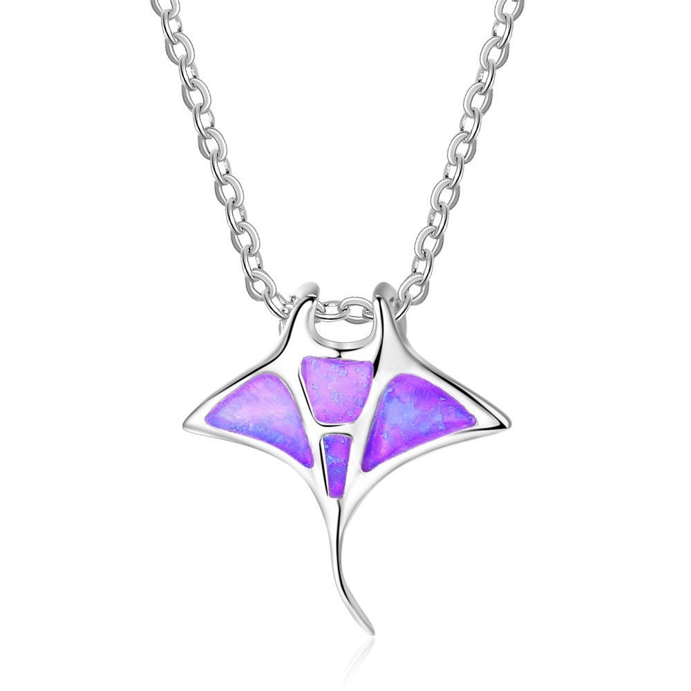 WholesaleOcean Series Whale Necklace Personalized Creative Clavicle Chain
